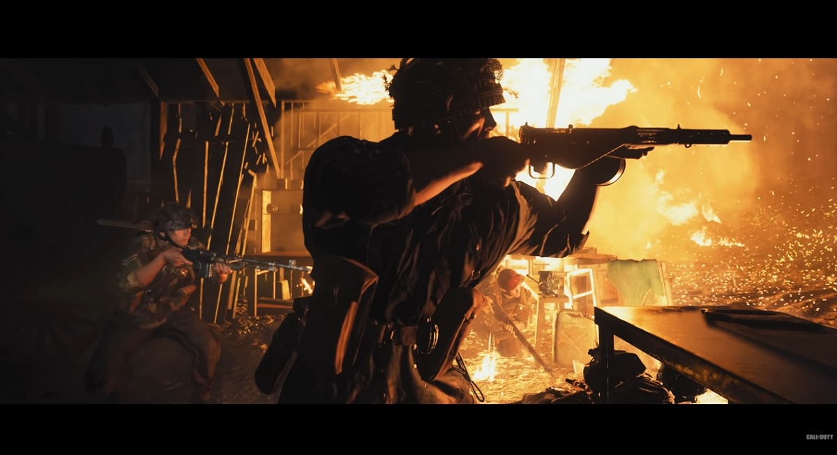 An image captured by a war photographer in Call of Duty: Vanguard.