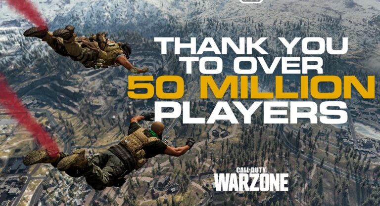 Call of Duty: Warzone has hit 50 million players.