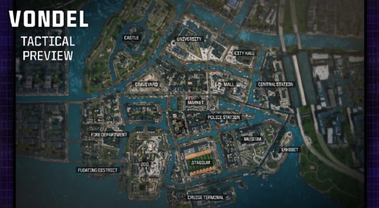 Call of Duty: Warzone 2's Vondel map.