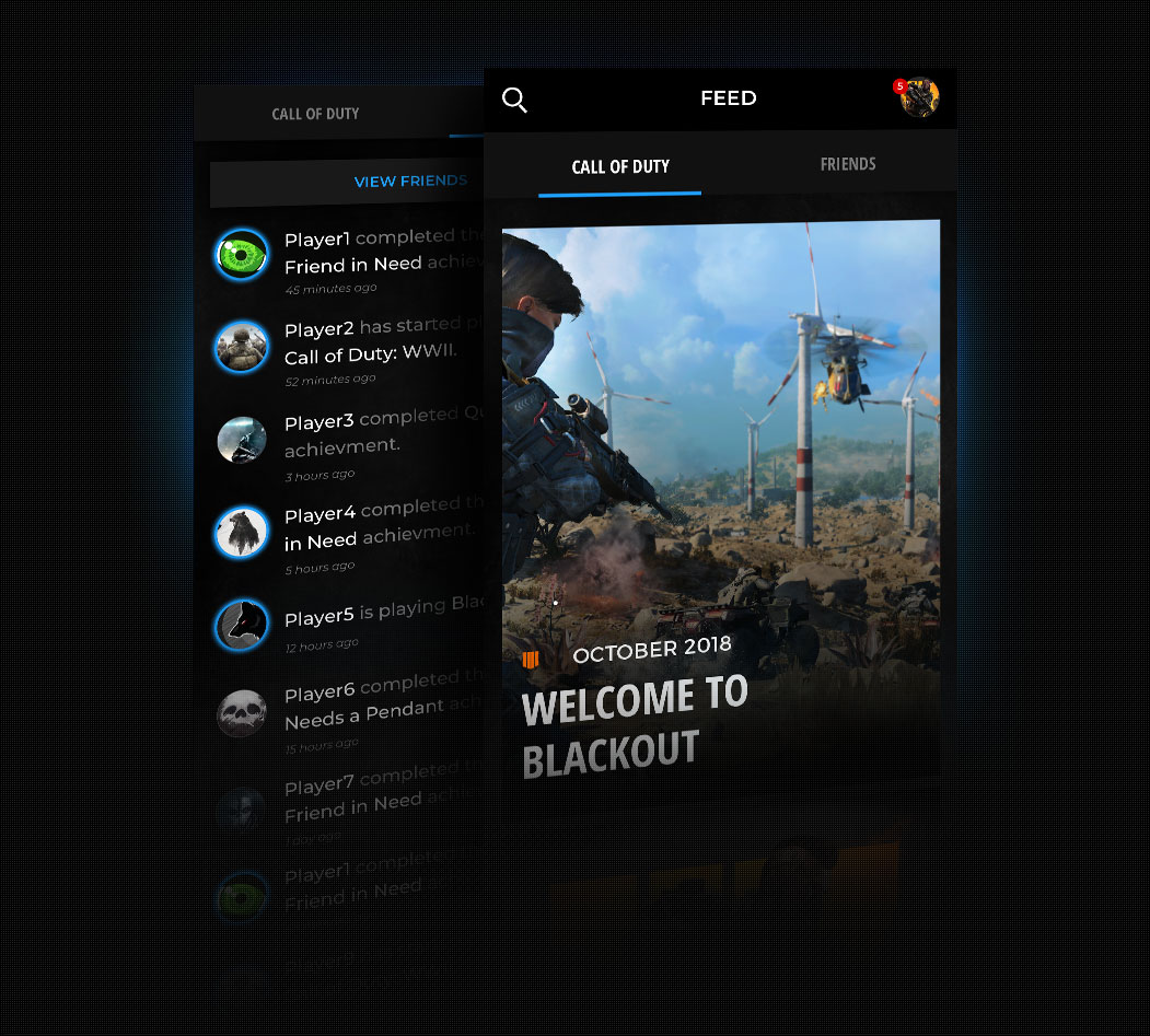 The Call of Duty Companion App.