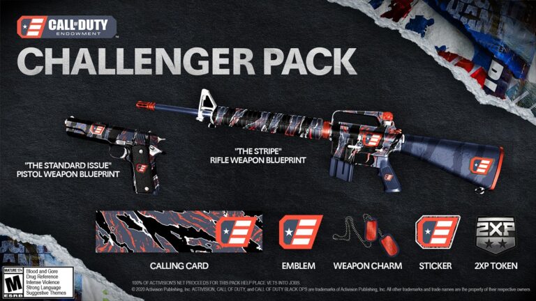Call of Duty Endowment's  Challenger Pack for Cold War.