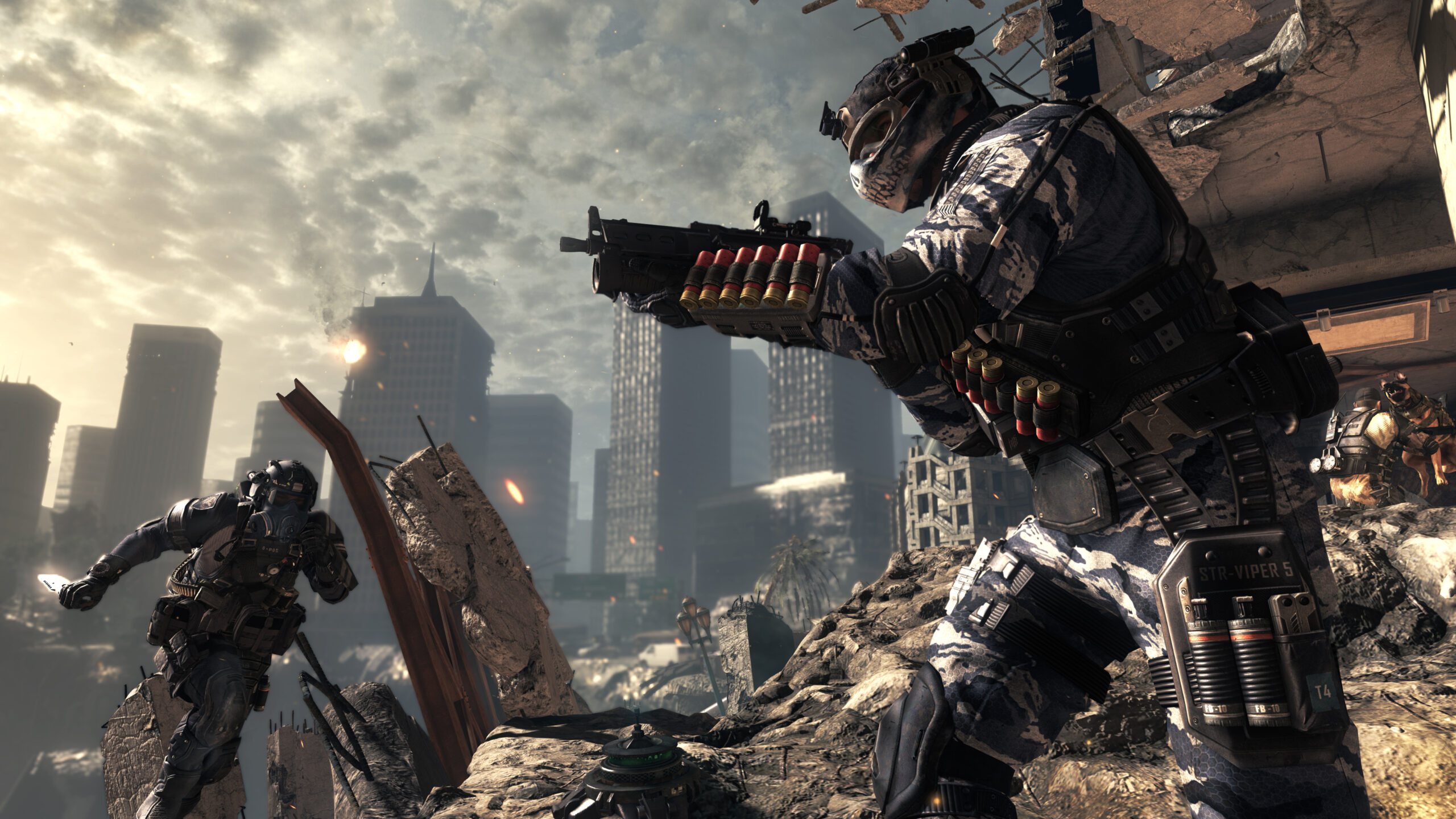 Call of Duty: Ghosts in action.