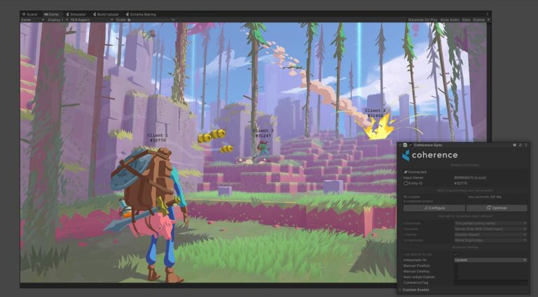 Coherence has raised $8 million for multiplayer networking.