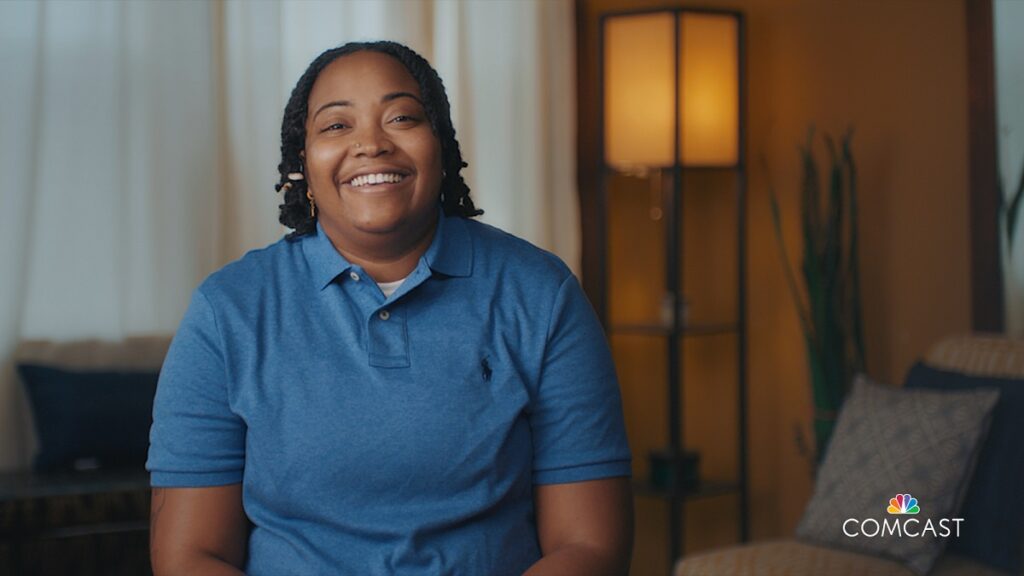 Comcast is training workers like Shelina Clean to be coders and engineers.