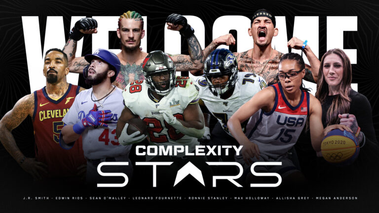 Complexity Stars blends esports stars and celebrities.