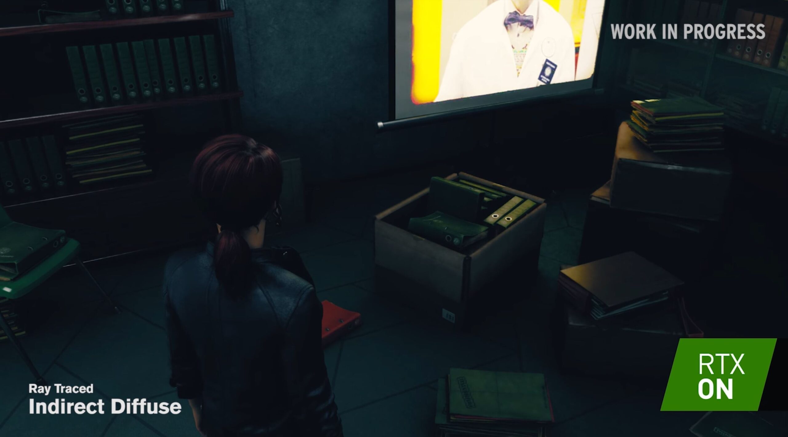 Reflected illumination in Control from developer Remedy.