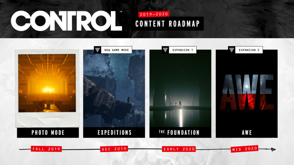 Control’s content roadmap teases Alan Wake expansion