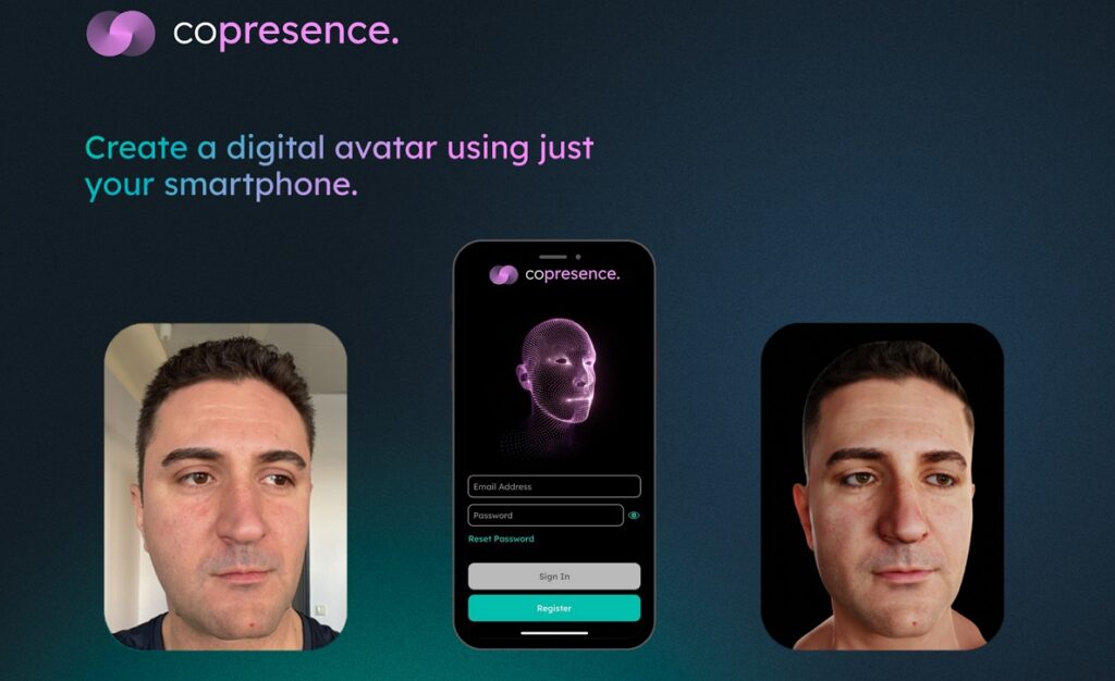 Copresence is building realistic avatars.