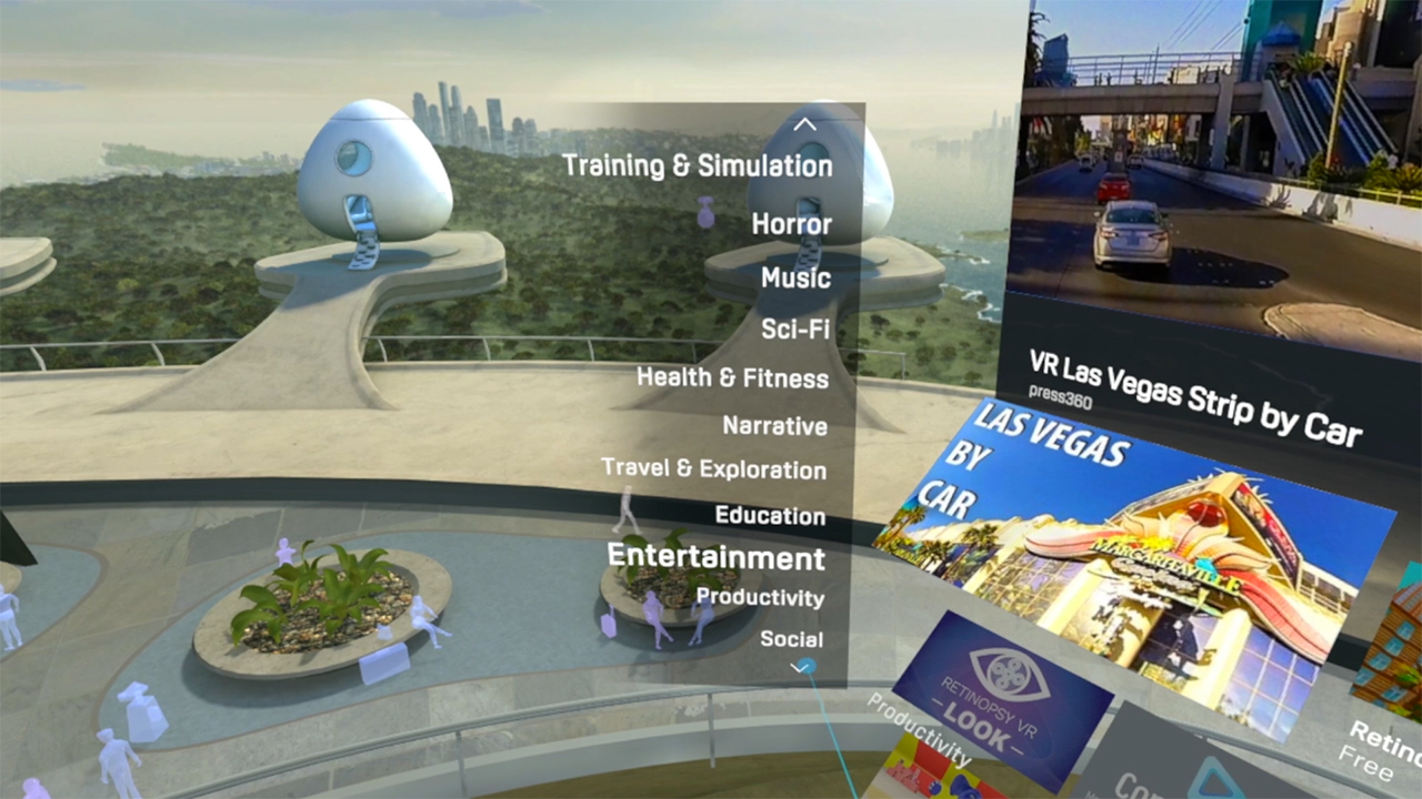 HTC's Viveport store.