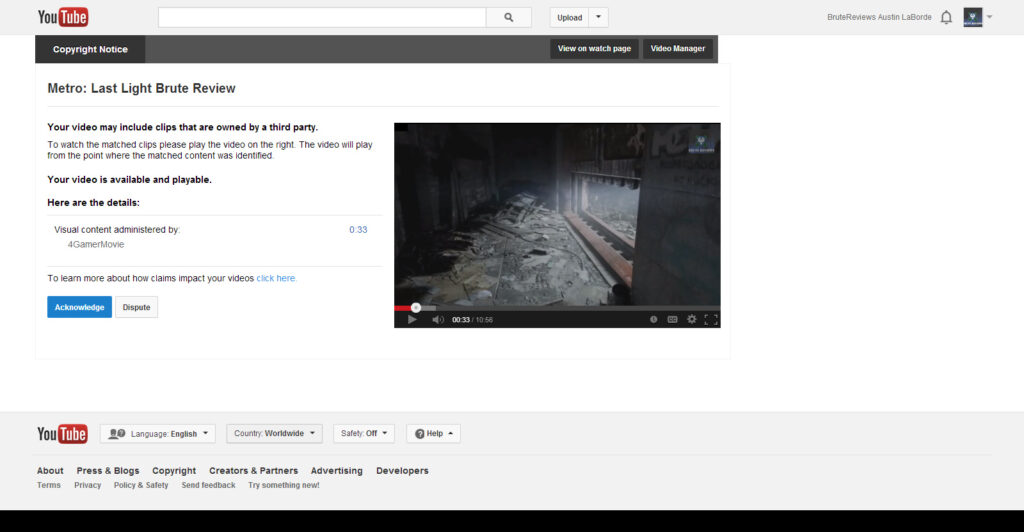 YouTube suddenly begins flagging hundreds of game-related videos for copyright violations