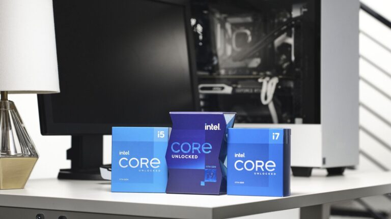Intel's Rocket Lake-S family.