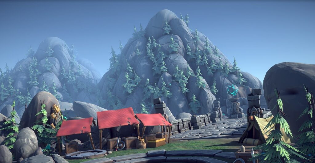 Art for Core Loop's first game.