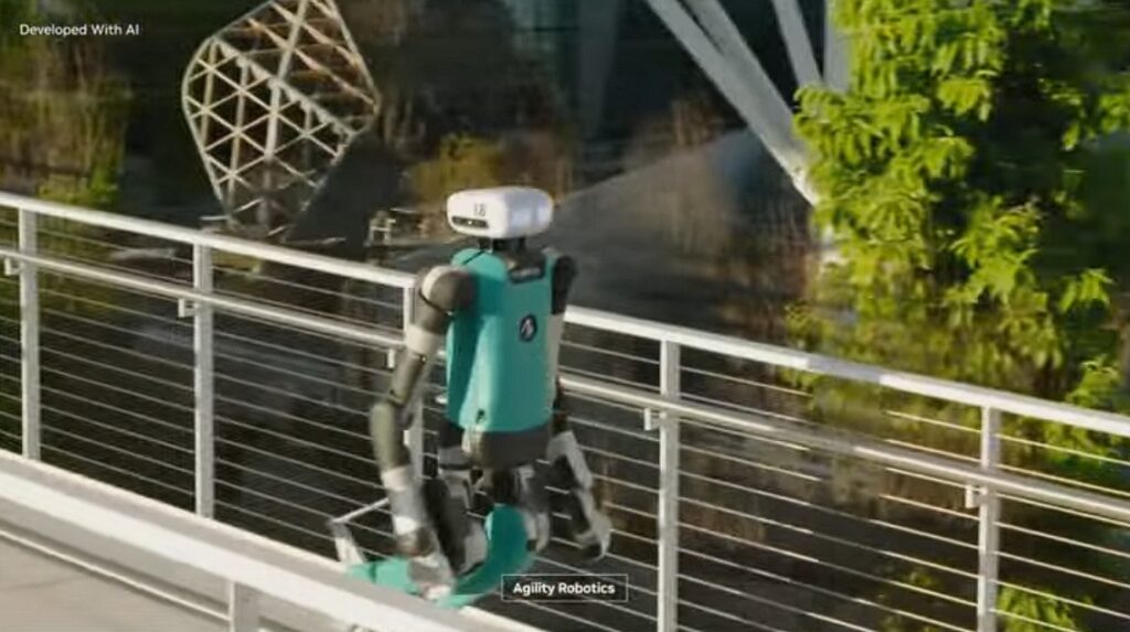 You can use Cosmos to train physical robots.
