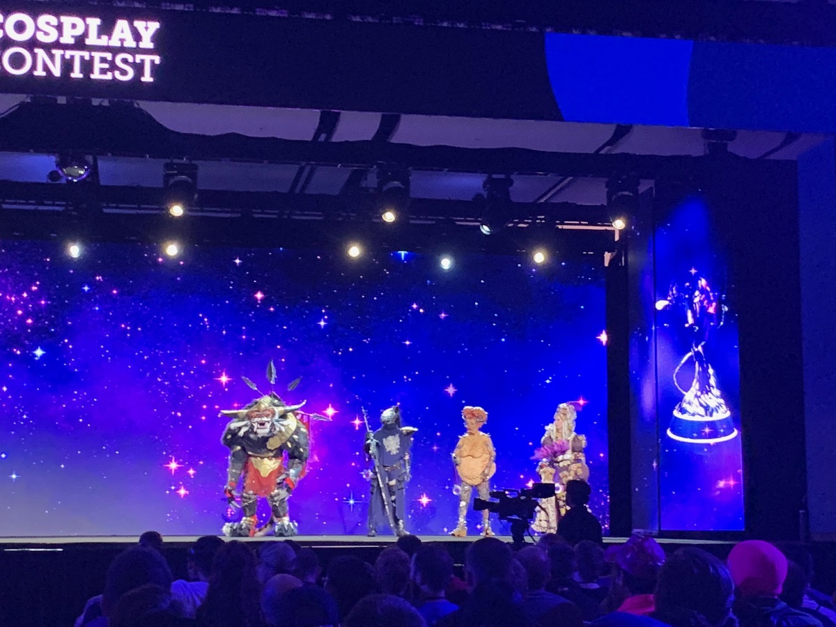 TwitchCon cosplay contest finalists.
