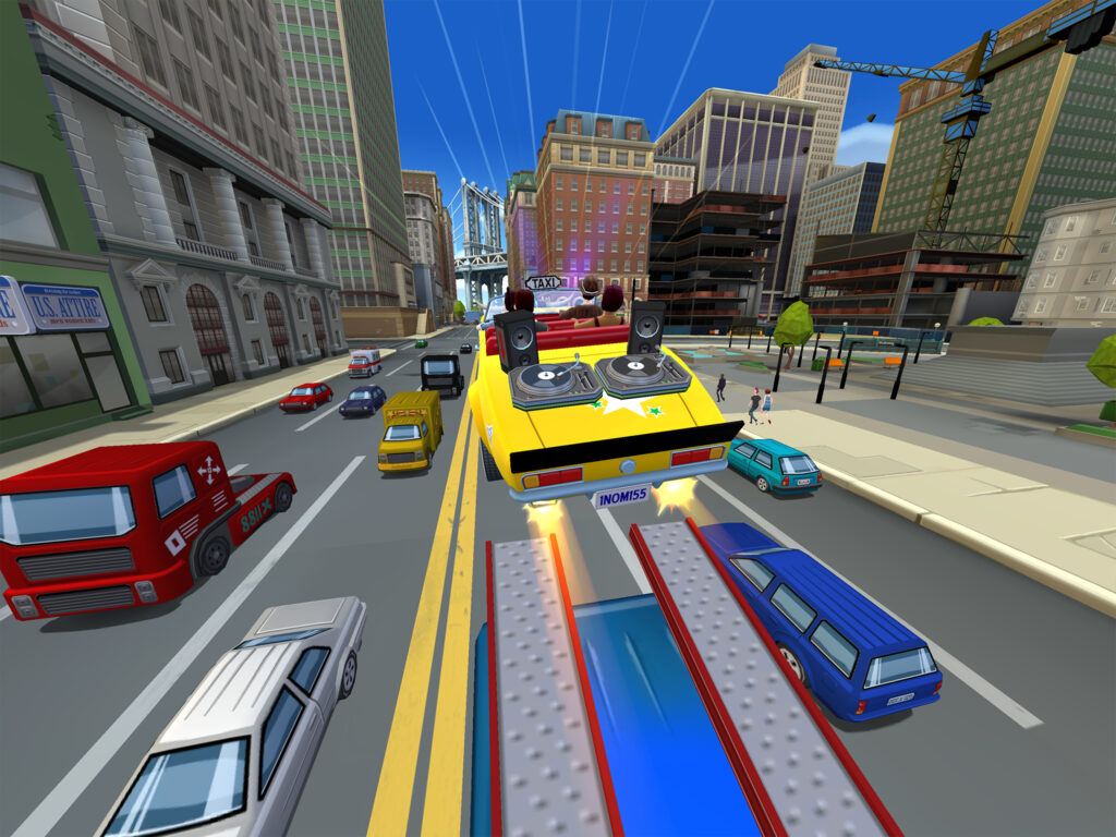 Crazy Taxi: City Rush is Sega’s take on Temple Run