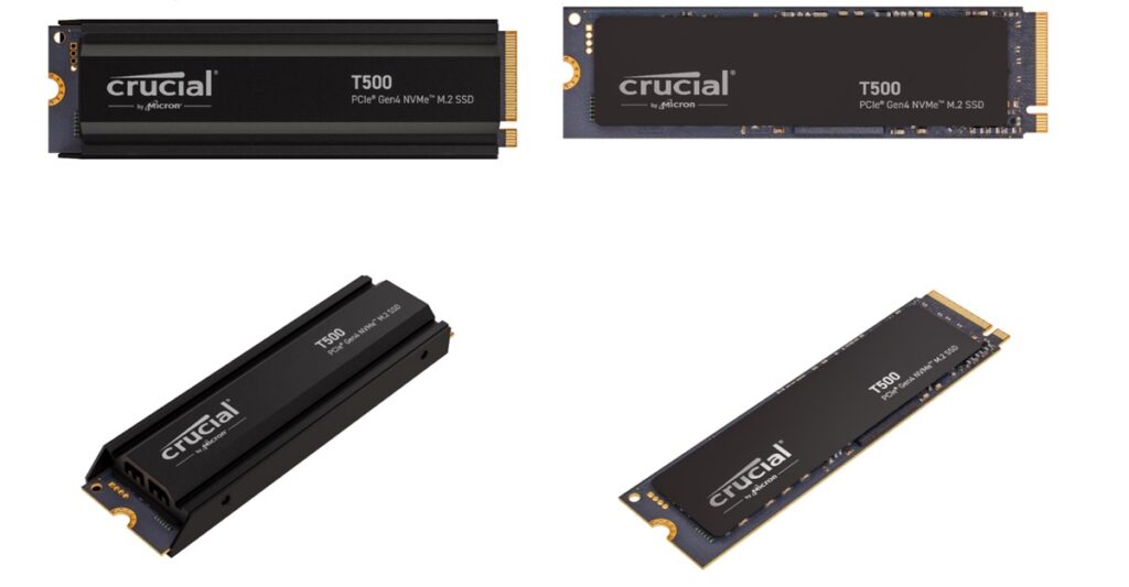 Crucial's latest gaming SSDs.