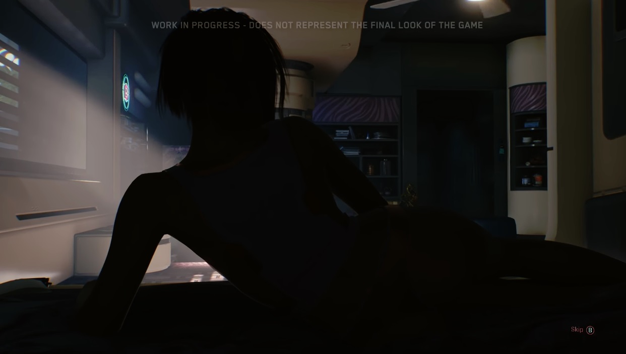 Cyberpunk 2077 is hyper-detailed as an open world, and it's hyper-sexualized too.
