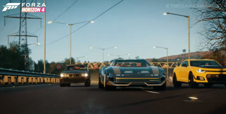 Cyberpunk car comes to Forza Horizon 4.
