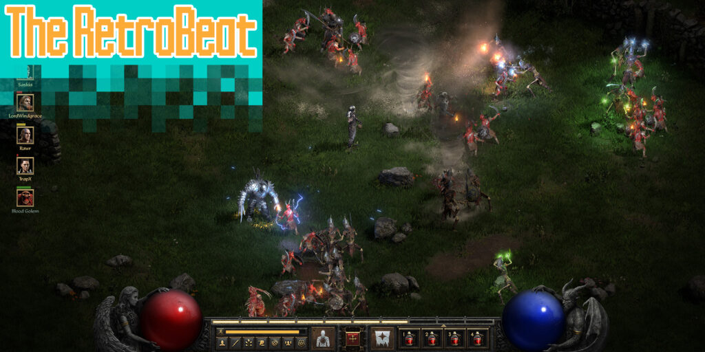 Diablo II: Resurrected.