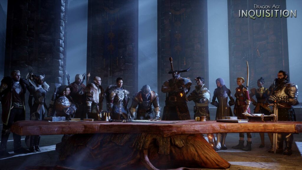 In Dragon Age: Inquisition, you can build (or ruin) friendships, appoint leaders, and create an all-pink army