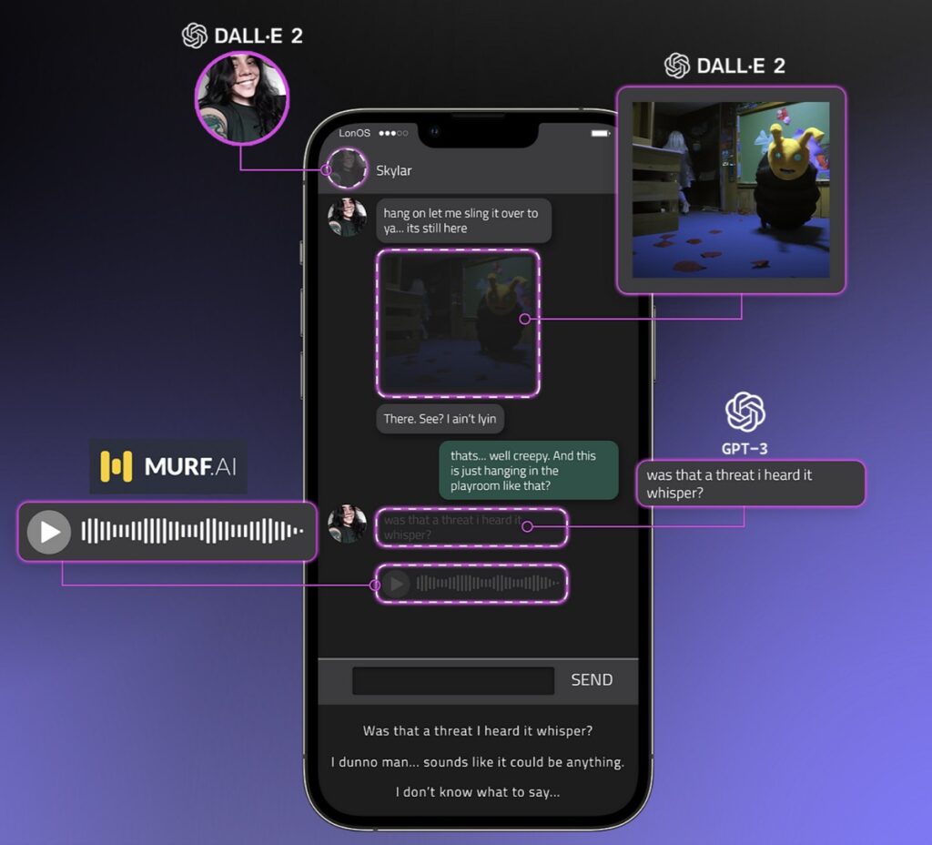 Dark Mode is an AI-generated horror gaming anthology.