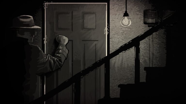 When the Gestapo comes for you, it's over. A scene from Through the Darkest of Times.