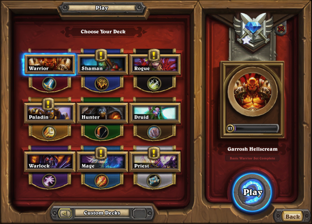 Hearthstone designer says Blizzard is working on adding more deck slots