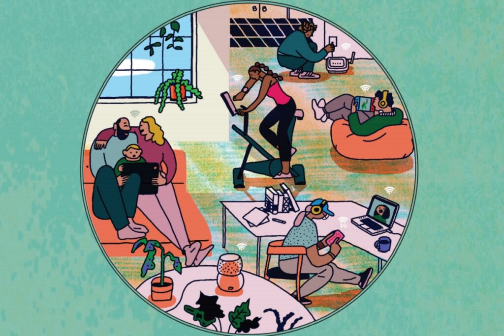 Deloitte studied the connection between the pandemic and our gadget usage.