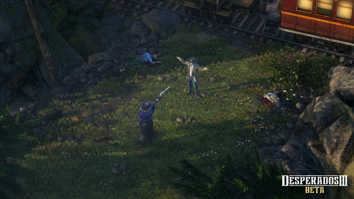 Caught in Desperados III.