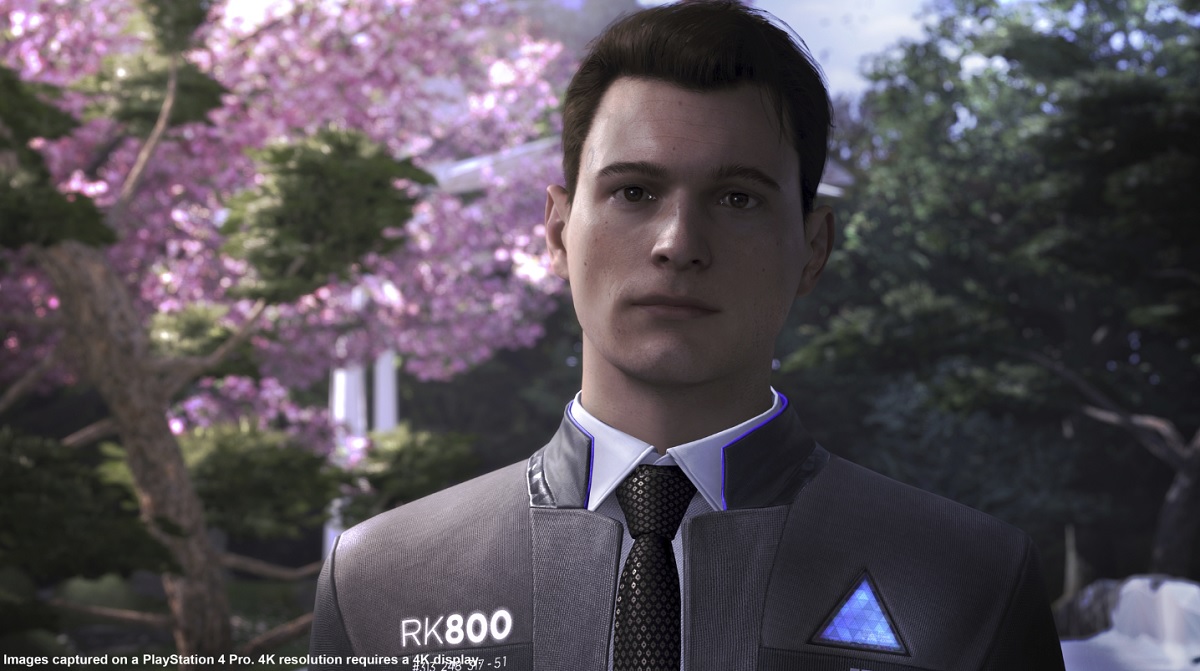 Actor Bryan Dechart plays Connor, an android who serveas as a police investigator and negotiator.
