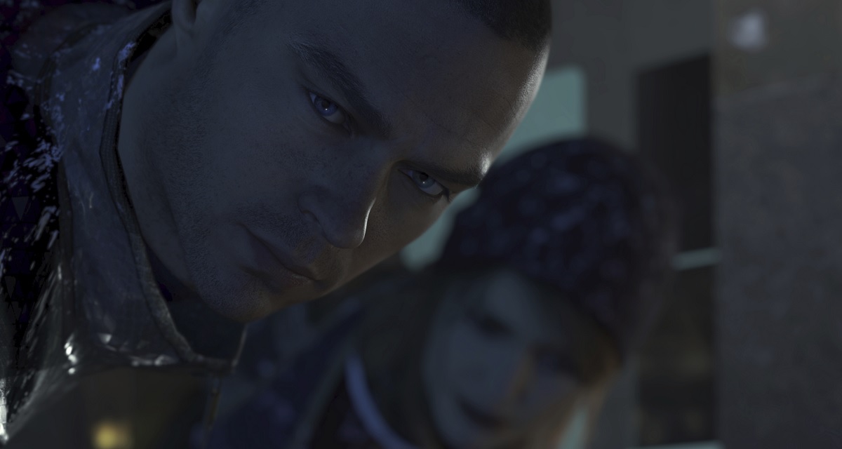 Markus and North contemplate their next moves in Detroit: Become Human.