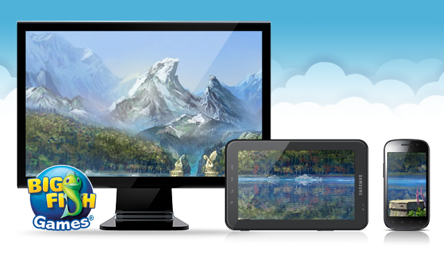 Big Fish Games cloud gaming service
