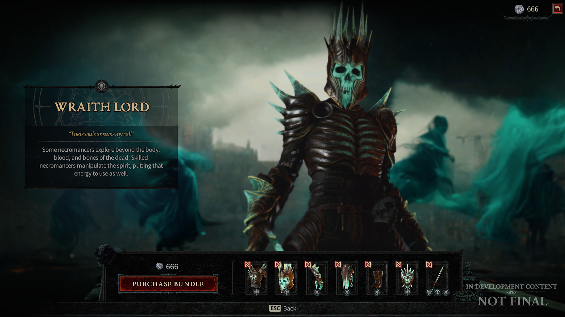 Diablo IV's in-game shop.