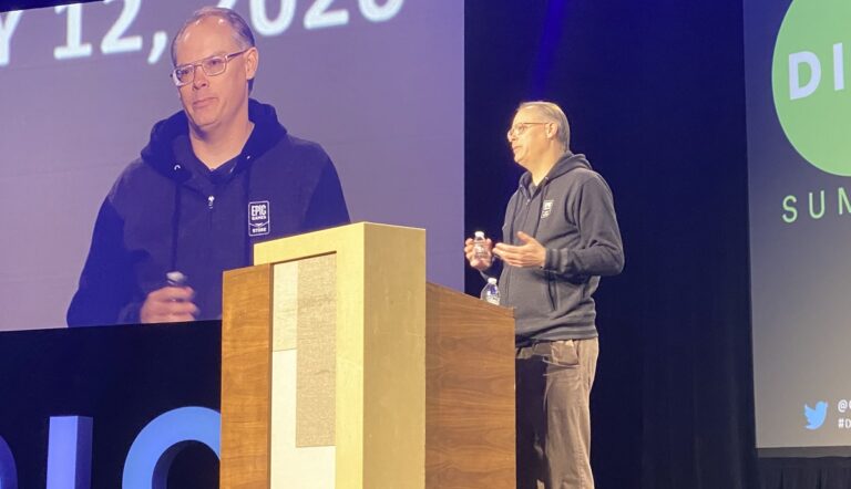 Tim Sweeney, CEO of Epic Games, argued to make the game industry more open in  the next decade at the Dice Summit 2020.