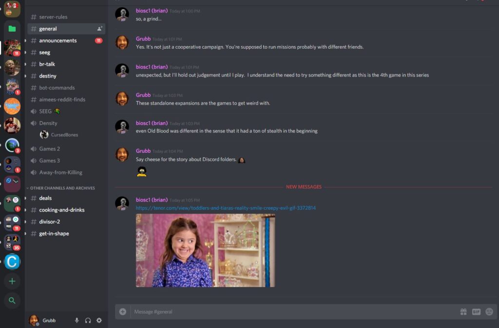 Discord folders: Hide those servers you joined only for the emojis