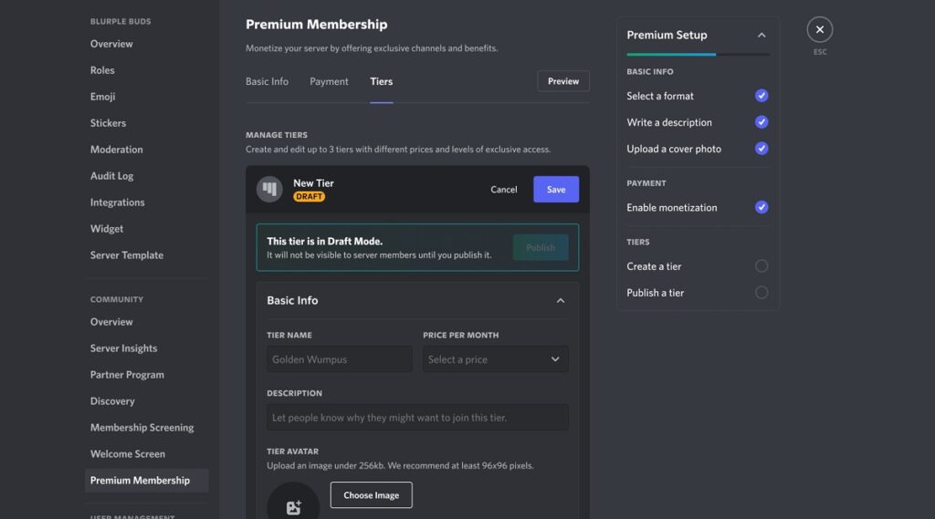 Discord enables creators to sell premium memberships to fans