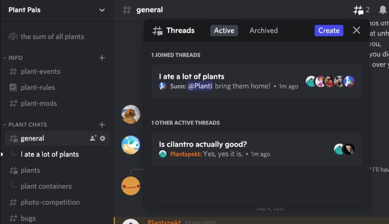 Discord has introduced "threads."