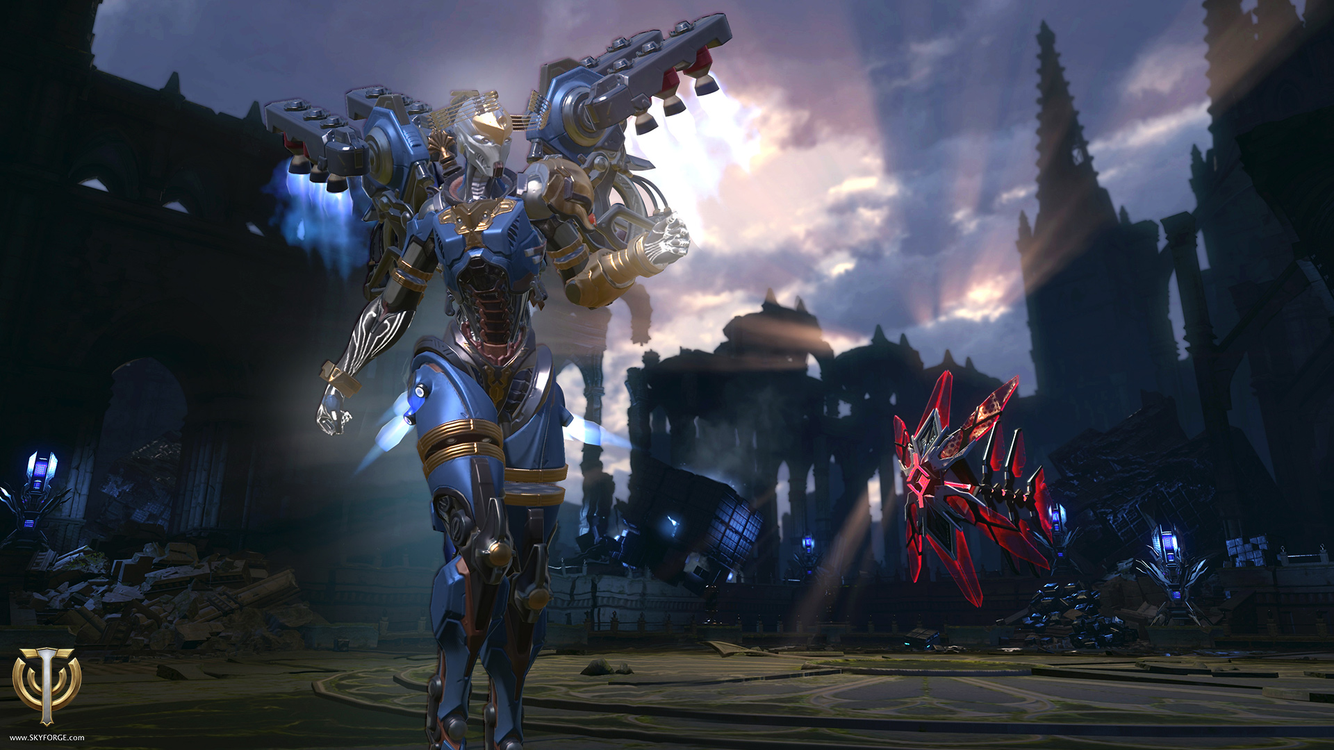 Skyforge is one of the games in Mail.ru's portfolio.