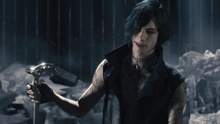 Playing as V is visually impressive but too easy.