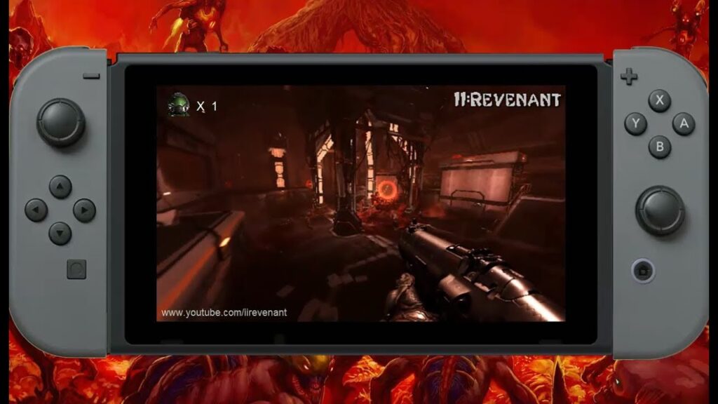 Doom for Nintendo Switch works better in handheld than docked mode