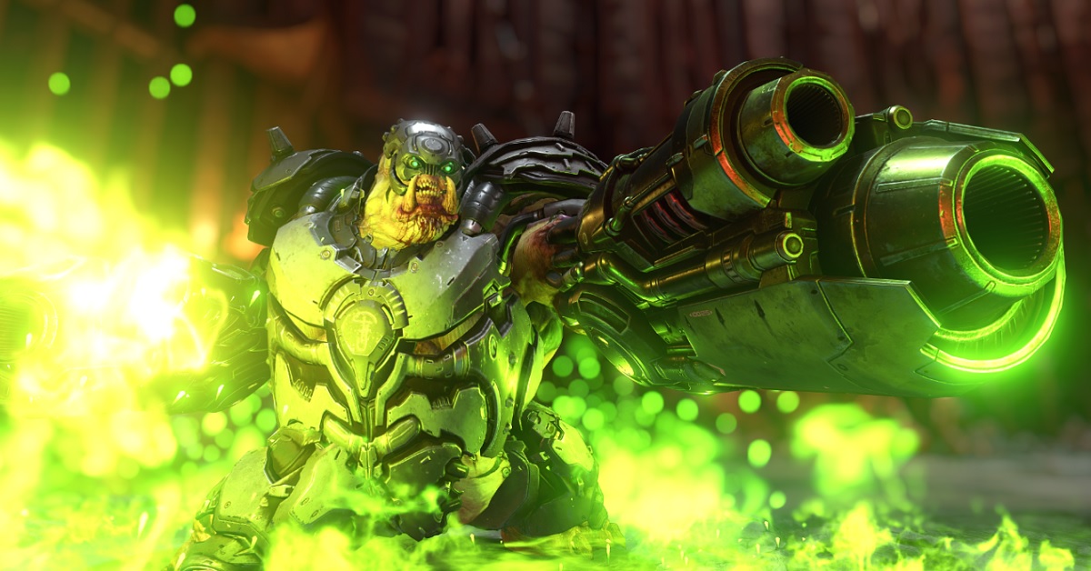 Doom Eternal has plenty of green goo.