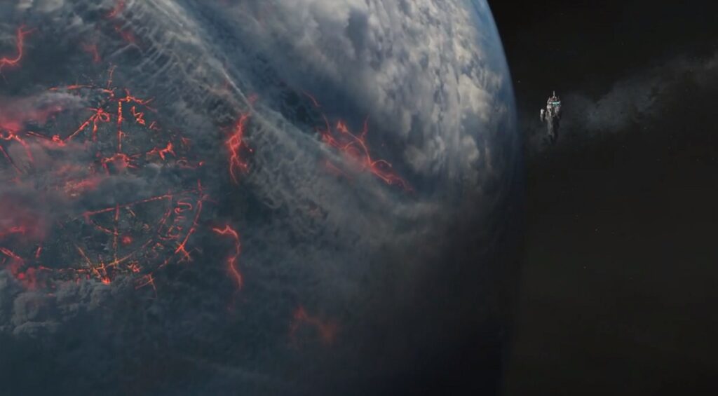 Doom Eternal begins with Hell's invasion of Earth.
