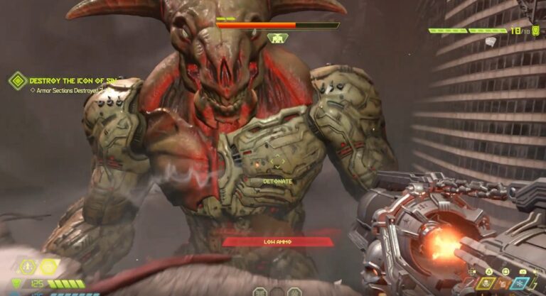 Doom Eternal's Icon of Sin.