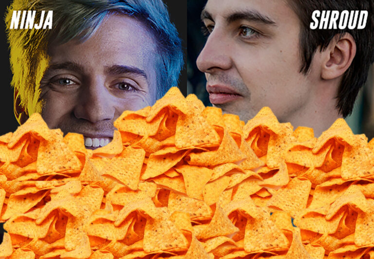 The perfect food to eat while touching a keyboard and mouse.