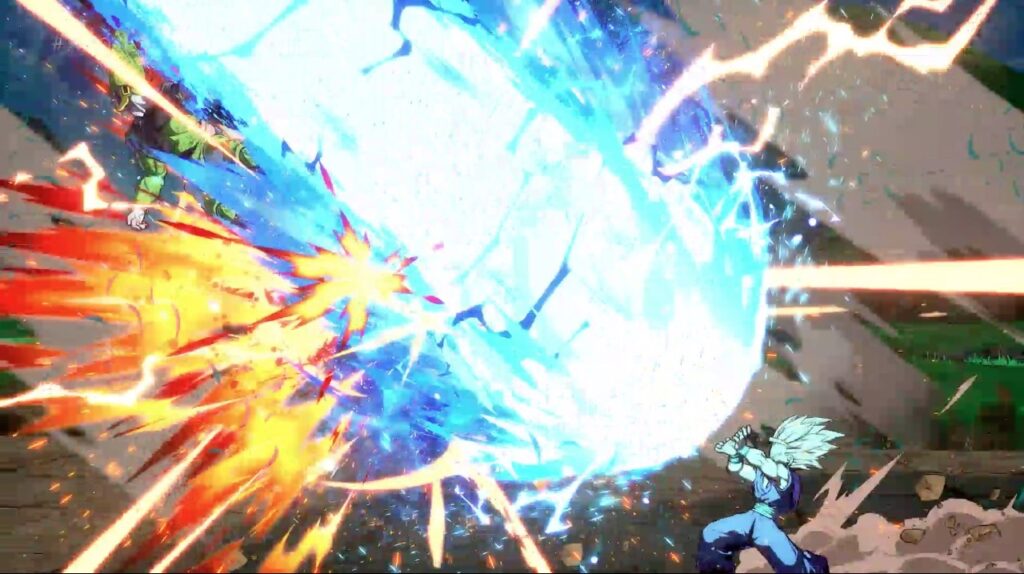 Dragon Ball Fighter Z is a 2D fighting game that looks just like the show