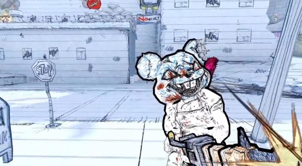 David Jaffe shows off a not-so-superficial arena shooter Drawn to Death