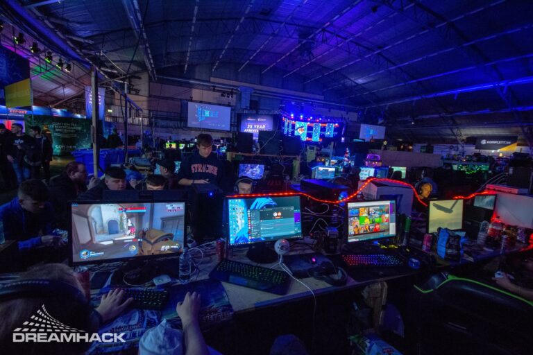 A Dreamhack LAN party.