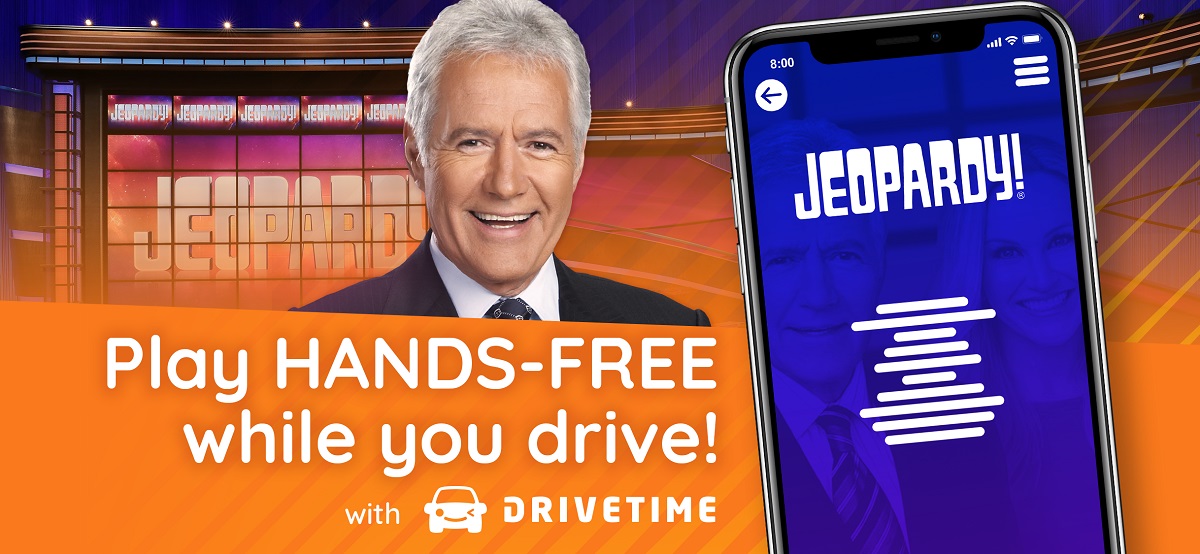 Jeopardy is coming to your commute via Drivetime.
