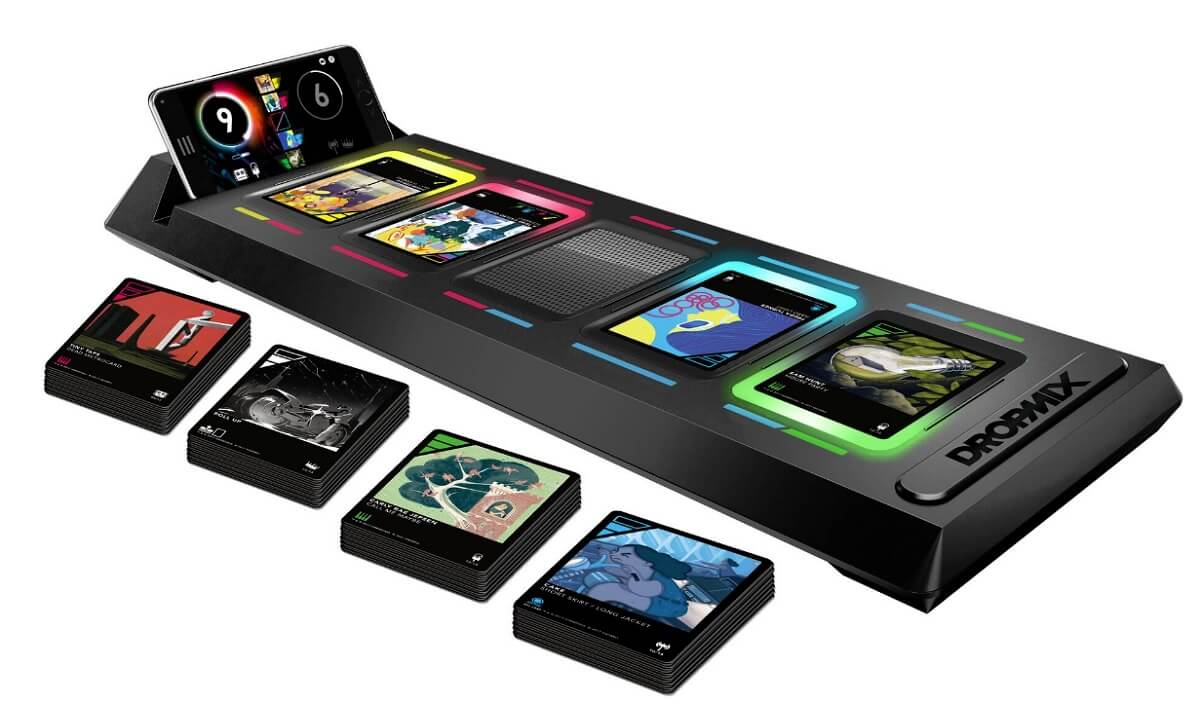 Dropmix cards enable you to mix music.