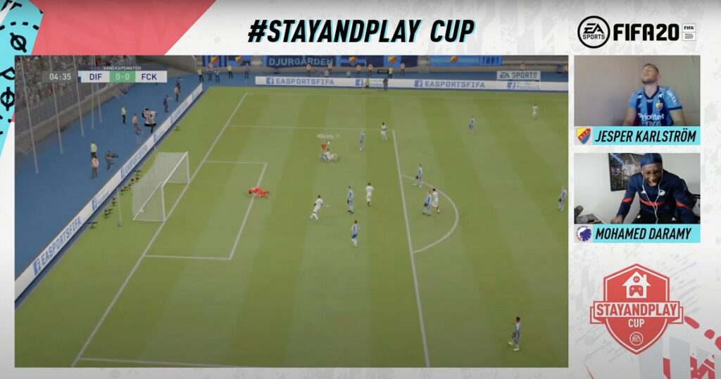 EA's Stay and Play Cup for FIFA 20.